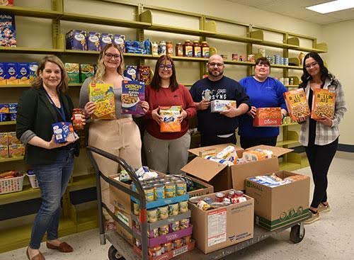 Food pantry at KSU Liverpool